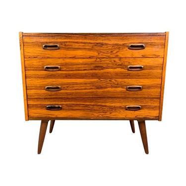 Vintage Danish Mid Century Modern Rosewood Low Boy Dresser 