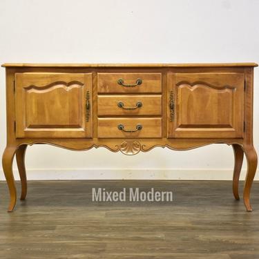 Ethan Allen Country French Credenza Buffet 