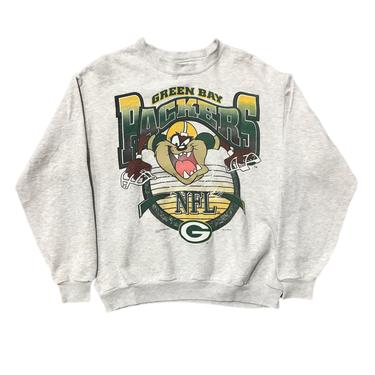 (L) Green Bay Packers ‘94 NFL Grey Sweatshirt 082521 ERF