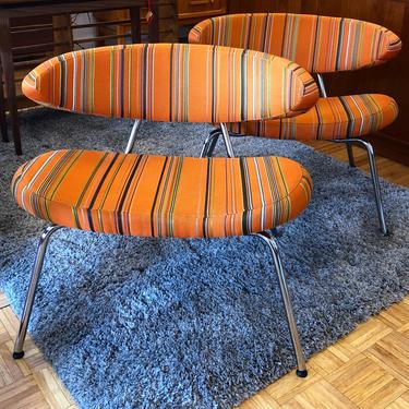 Swedish Modern Lounge Chairs 
