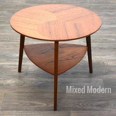 Teak Round Occasional Table 