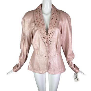 Dero Enterprises Pink Leather Jacket