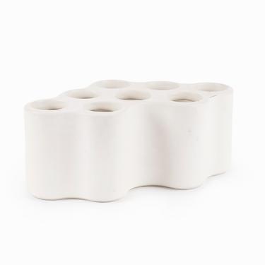 Vitra Nuage Tubular Ceramic Vase White 