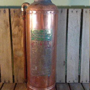 Copper Fire Extinguisher, Copper Fire Extinguisher 