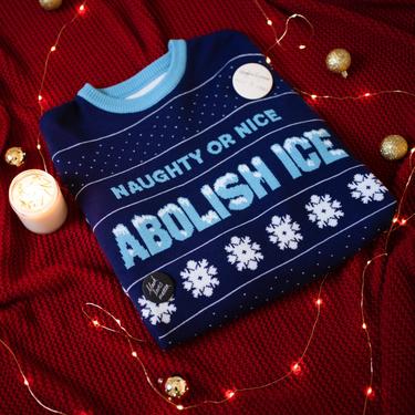 PRE-ORDER Abolish ICE Ugly Sweater