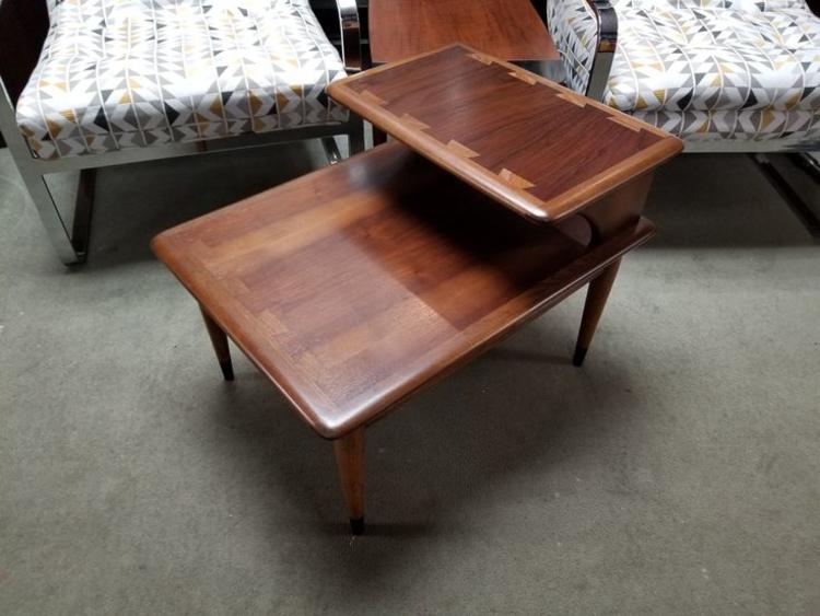 Mid-Century Modern step table from the Acclaim collection by Lane
