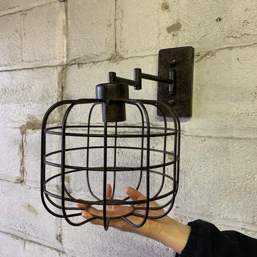 INDUSTRIAL / Mid Century styled Wall SCONCE LAMP 
