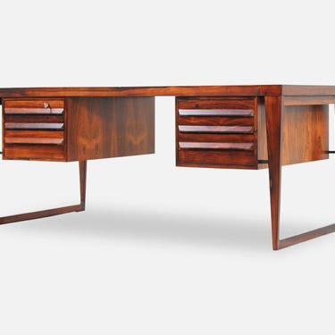 Kai Kristiansen Model-70 Rosewood Desk for Feldballes Møbelfabrik