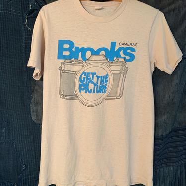 Vintage 1970’s Brooks Camera T-Shirt