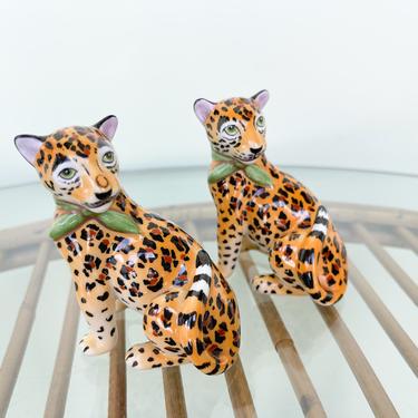 Leopard Salt and Pepper Shakers