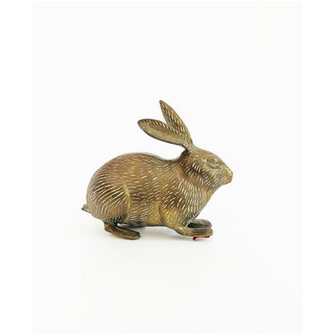 Vintage Brass Rabbit 