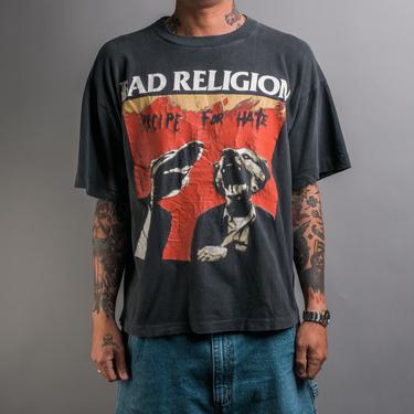 Vintage 1993 Bad Religion Recipe For Hate European Tour T-Shirt 
