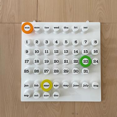 Perpetual Ring-A-Date Wall Calendar by Euroway