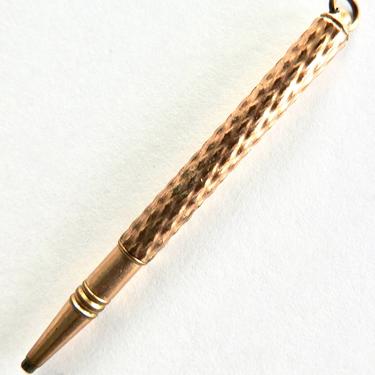 Antique Gold Filled Chatelaine Pencil-Works 