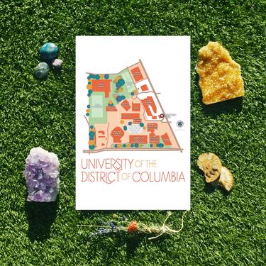 Udc Rd UDC University of the District of Columbia UDC | Wild Places Prints ...