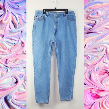 Vintage 1990s Levi Strauss High Waist Jeans, Size 38 