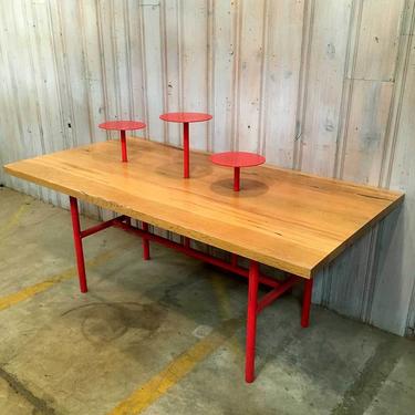 36&quot; x 72&quot; Red Dining Table (Style 2)