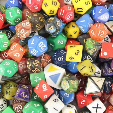 Assorted Polyhedral Numeral Dice 