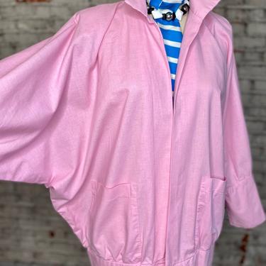 Vintage Pink Bat Wing Jacket 