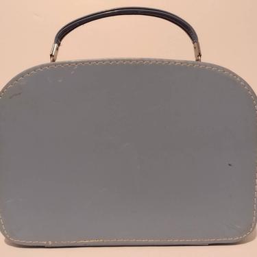 Vintage Travins USA Travel Suitcase Case Train Case Carry Case 12&amp;quot; 