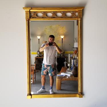 John Widdicomb French Neoclassical Style Wall Mirror 