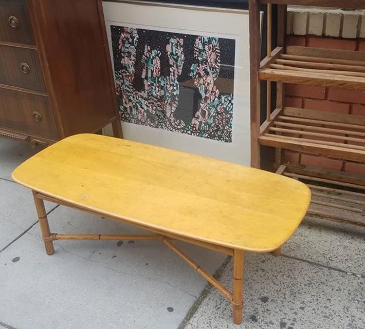 SOLD.                   Heywood Wakefield Cocktail Table