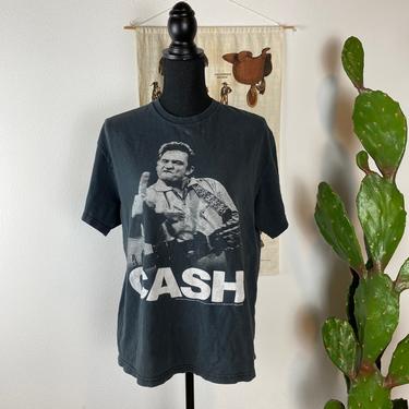 Y2k Johnny Cash Tee Size Large 