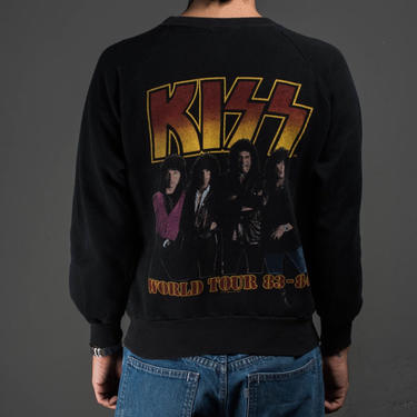 Vintage 1983 Kiss World Tour Sweatshirt 