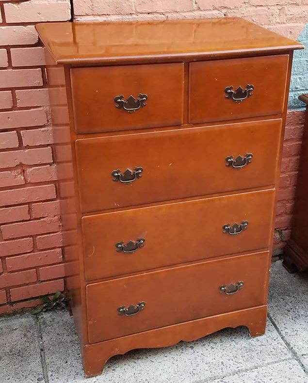 SOLD.                   Maple Chest of Drawers, $193.