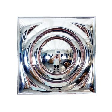 Saturn Ring Mylar Bubble Mirror by Turner MFG - Mid Century Modern 