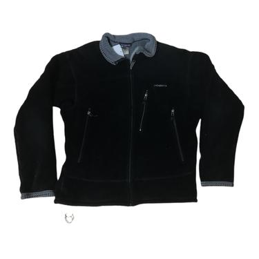 (L) Patagonia Black Fleece Zipup Sweater 062021 LM