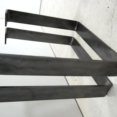 Flat Steel Dining Table Legs  - 5&quot; wide x 3/8&quot; thick Flat Steel 