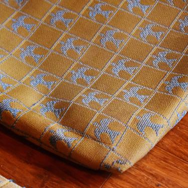 Original Broyhill Brasilia seat fabric (for six dining chairs), good vintage condition 