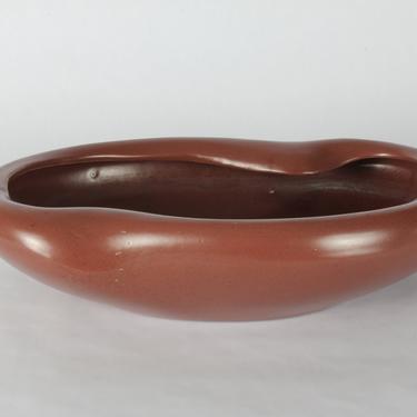 Vintage Haeger Maroon Kidney Shaped Planter, Stoneware, Pottery, Vintage, Ceramic Pots, Pottery Bowls, Vintage Pottery, Planters 