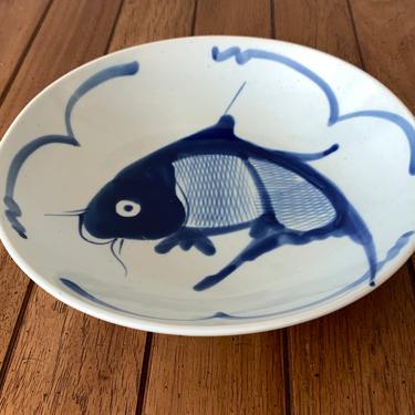 Koi Fish Ceramic Bowl