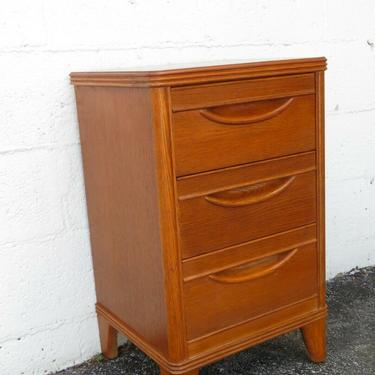 Mid Century Modern Nightstand Side End Bedside Table by Kent Coffey 2745