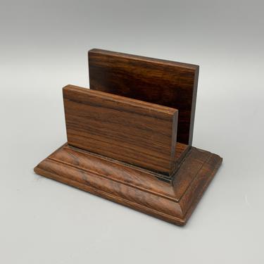 Rosewood card or letter holder 