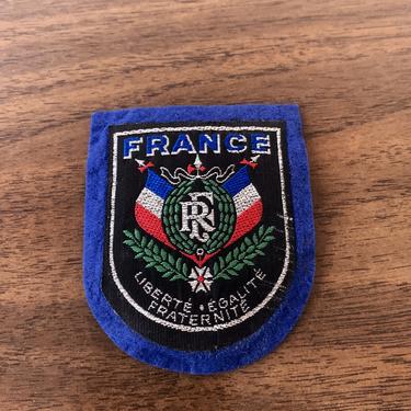 France Embroidered Patch
