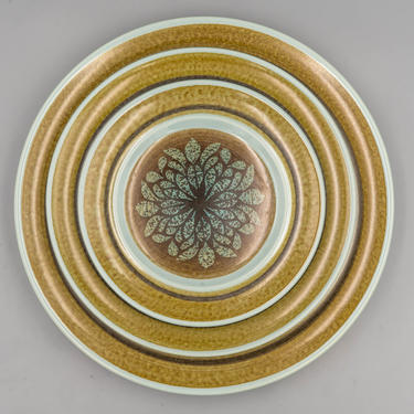 Franciscan Nut Tree Dinner Plate, Salad Plate or Bread Plate | Vintage California Pottery | Mid Century Modern Dinnerware 