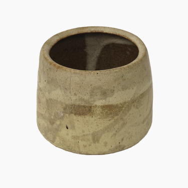 Ceramic Bowl Studio Pottery Mid Century Modern MCM MOD Art Stoneware Cone Frustum Shaped 