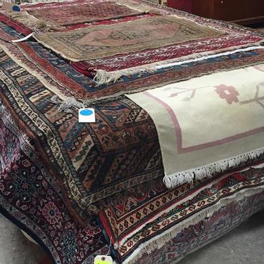 Our selection of Oriental rugs unveiled this weekend at Community Forklift! Stop by for our &quot;This Old Warehouse &quot; event.