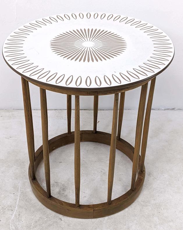 John Van Koert Designed Lamp Table for Drexel