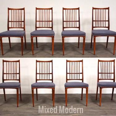 Svante Skogh Swedish Cortina Dining Chairs- Set of 8 