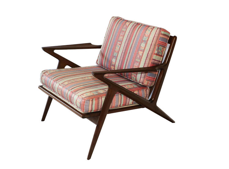 Poul Jensen Original Z Lounge Chair Selig Danish Mid Century 