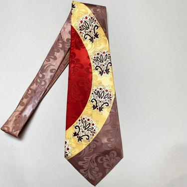 Vintage 1950s Tie 40s Necktie Wide Haband 50s 1940s 