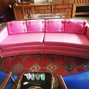Barbie pink mcm sofa. 