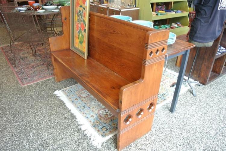Wood bench / pew $325. two available