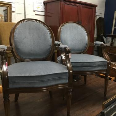 Pair of Blue Chairs