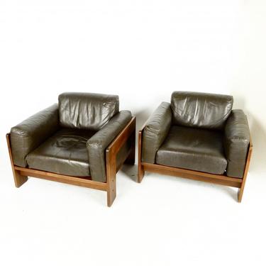 Pair of Tobia Scarpa "Bastiano" Lounge Chairs