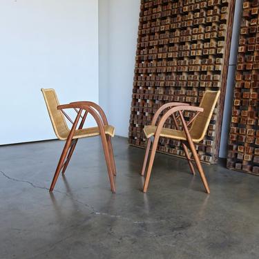 Rare Armchairs by Kipp Stewart for Glenn of California